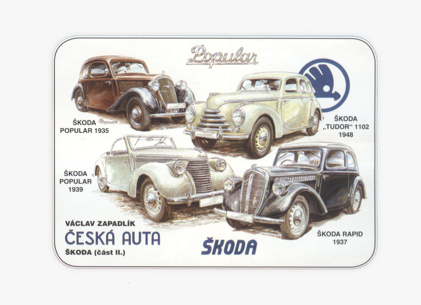 Skoda Vintage, HD Png Download