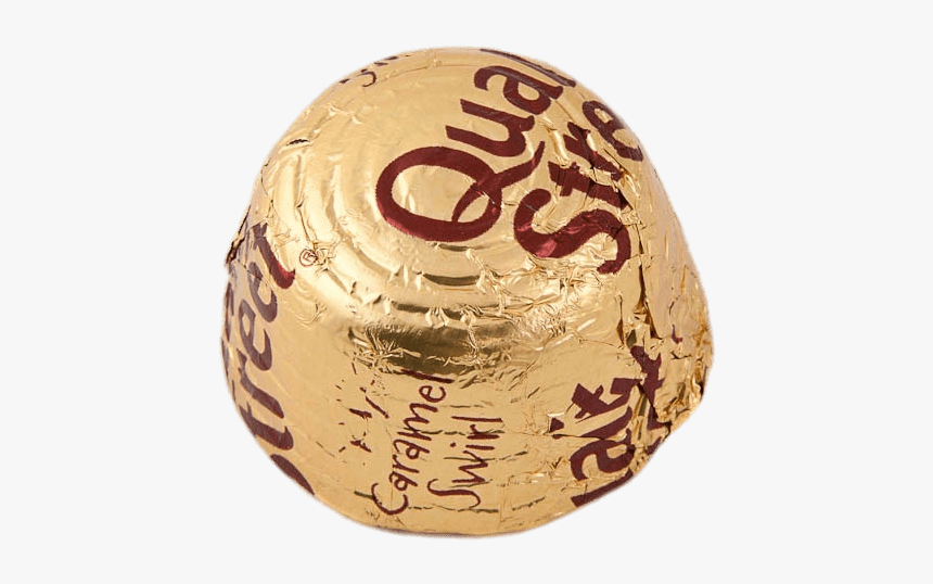 Caramel Swirl - Quality Street Chocolate Yellow, HD Png Download