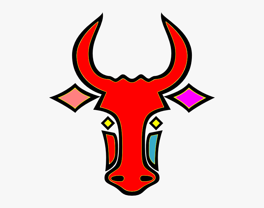 Cow Horns Outline, HD Png Download