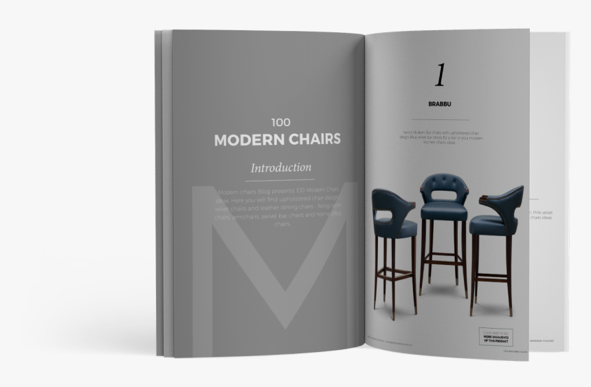 Ebook Modern Chairs - Graphic Design, HD Png Download