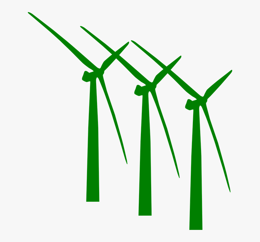 Wind Turbine Clip Art, HD Png Download