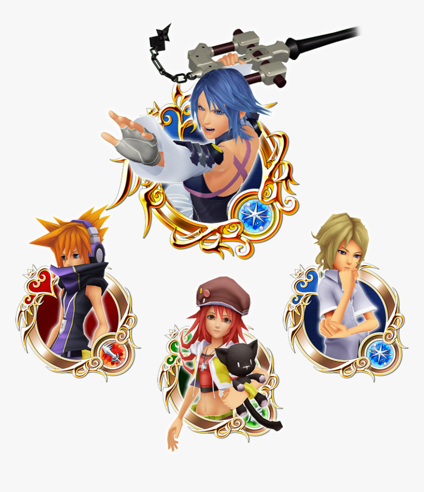 Img Kingdom Hearts Character Medals, HD Png Download , Transparent