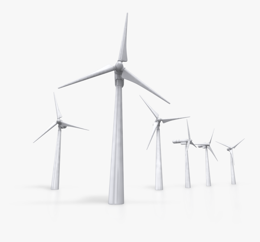 Wind Turbine Clip Art, HD Png Download