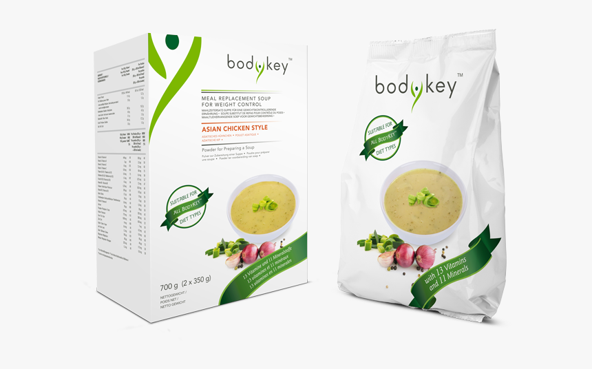 Mahlzeitersatz-suppe Asian Chicken Bodykey Amway Nutrilite - Bodykey By Nutrilite Soups, HD Png Download