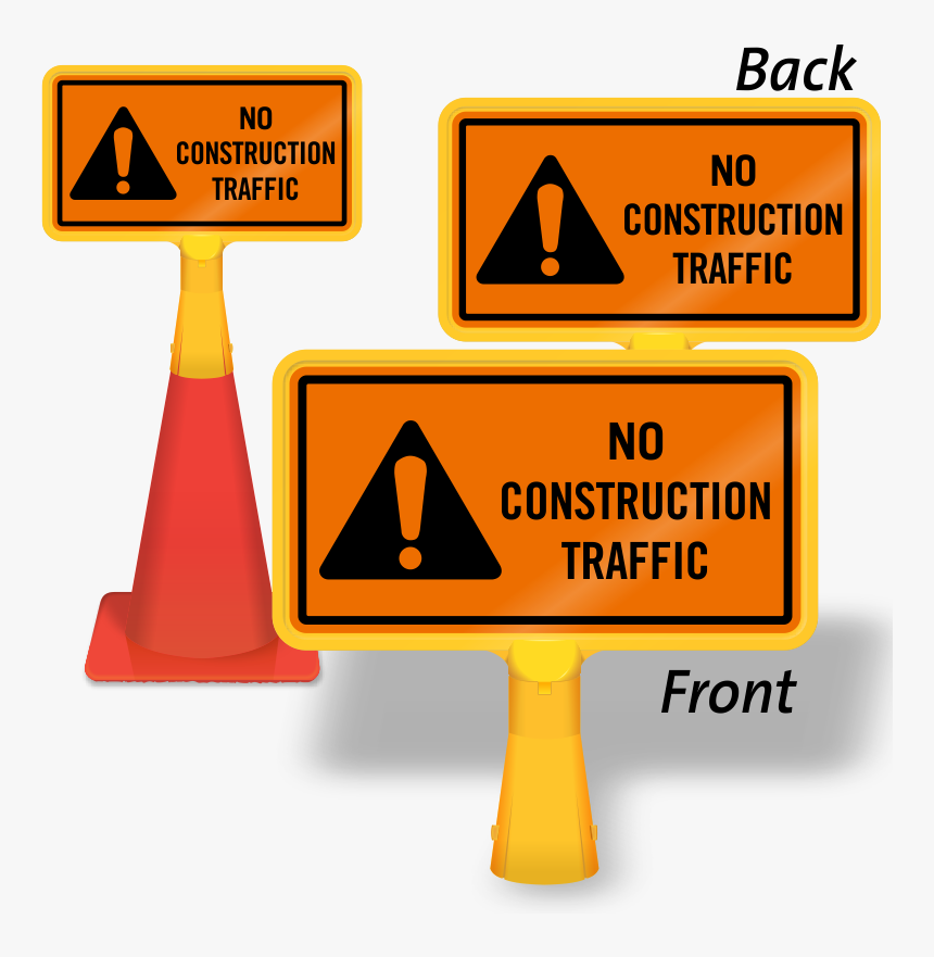 Caution Sign Icy Conditions, HD Png Download
