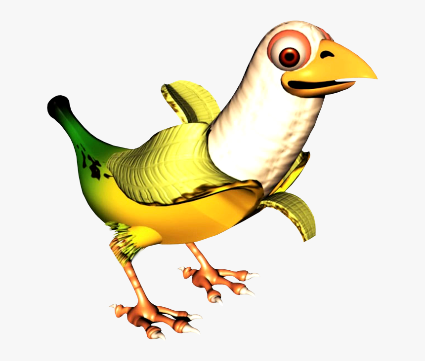 Banana Bird Artwork - Donkey Kong Country 3 Banana Birds, HD Png Download