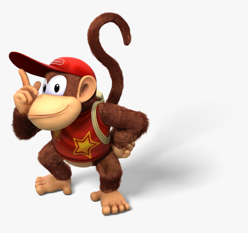 Donkey Kong Country Tropical Freeze Diddy Kong, HD Png Download