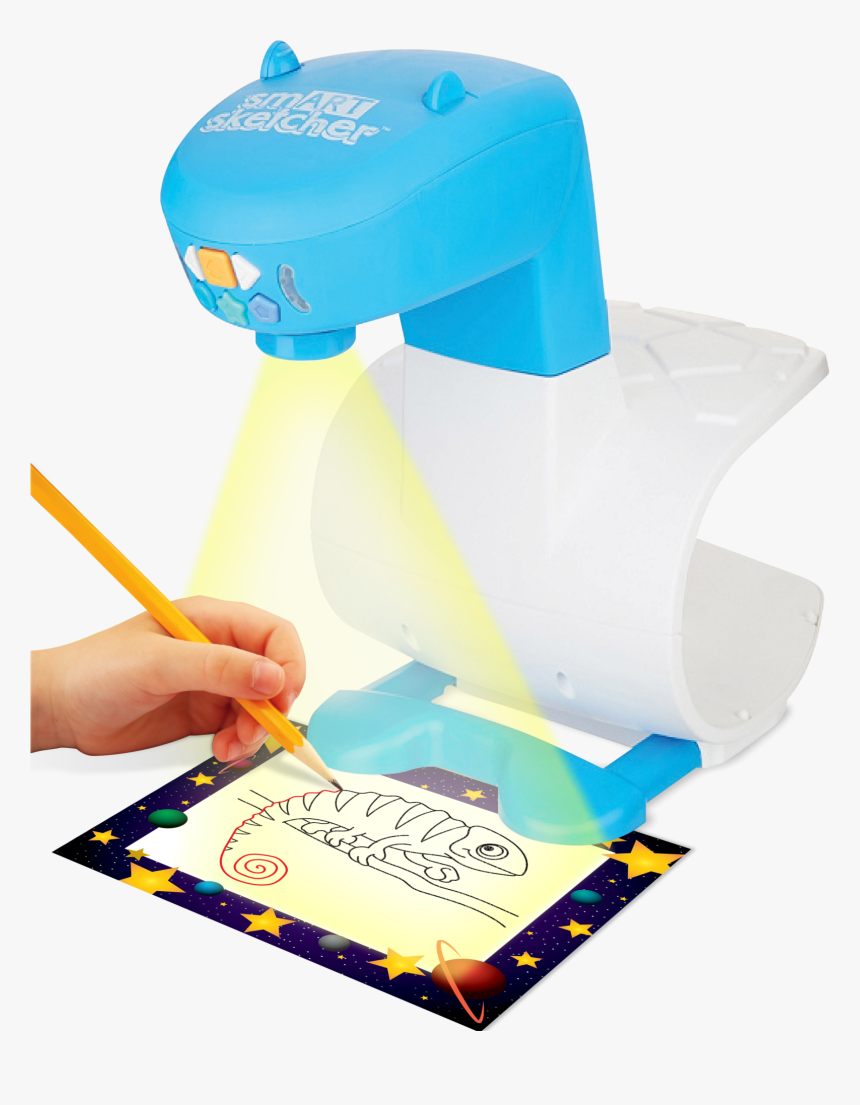 Smart Sketcher Guides Kids In Learning To Draw And - Smart Sketcher Projector Precio, HD Png Download