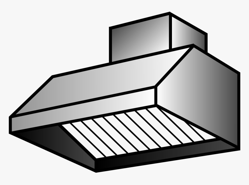 Kitchen Exhaust Hood Clip Arts - Kitchen Hood Clipart, HD Png Download