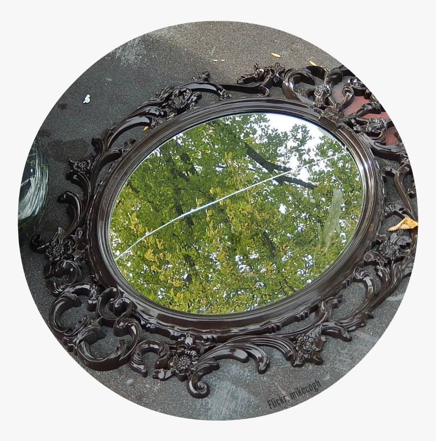Transparent Broken Mirror Png - Circle, Png Download