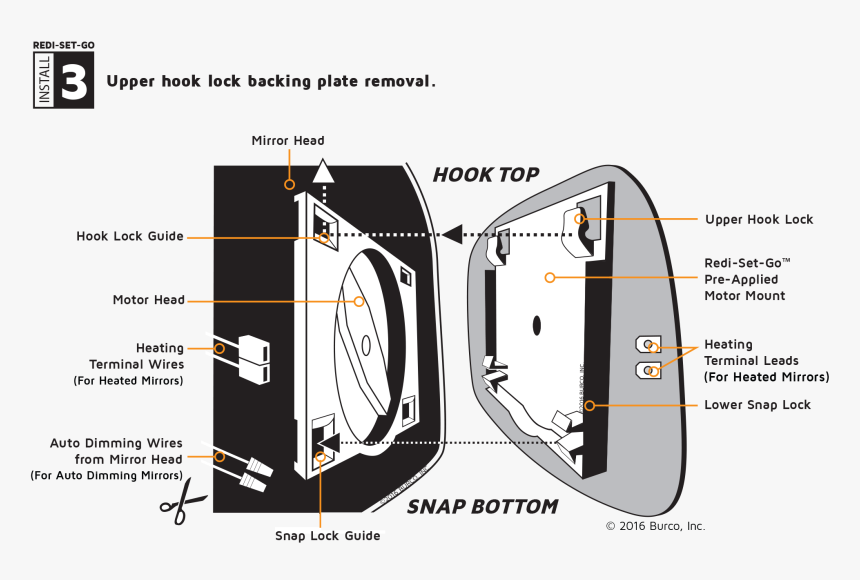 Redisetgo Install3 - Heated Mirrors Work, HD Png Download