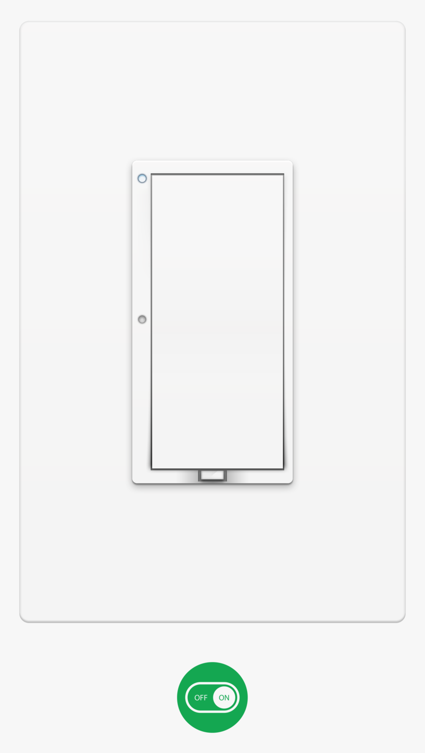 Decora Switch On Off - Flat Panel Display, HD Png Download