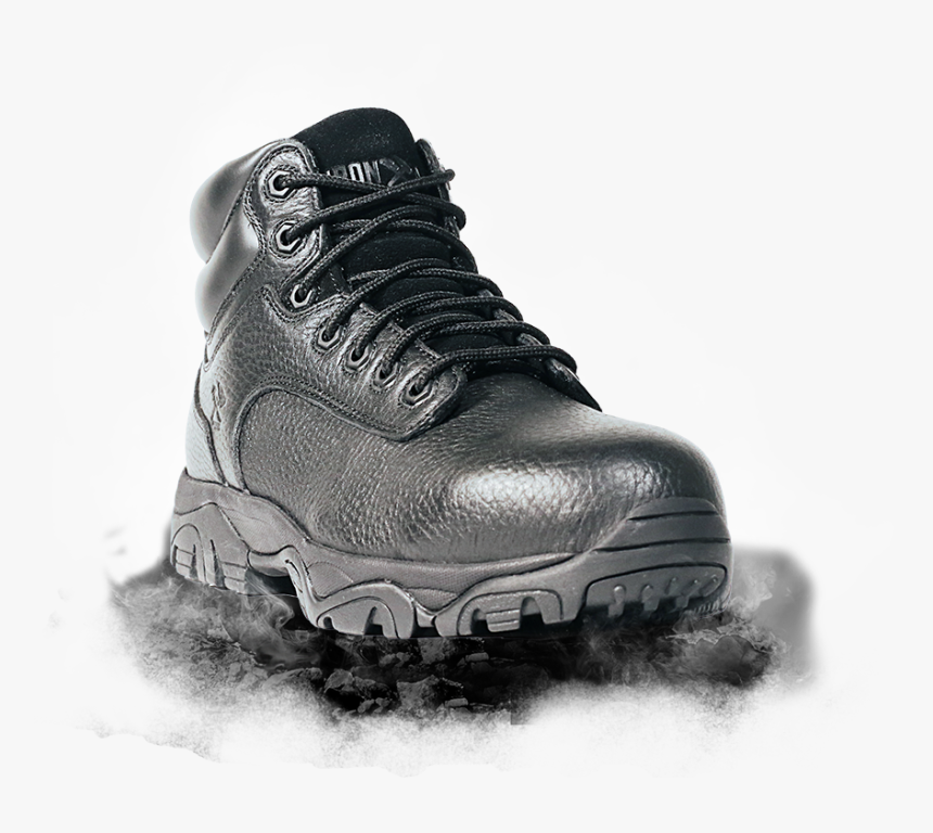 Black On Black Steel Toe Boots, HD Png Download