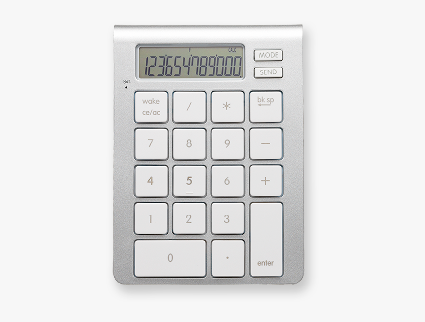 Calculator Numeric Keyboard Apple, HD Png Download