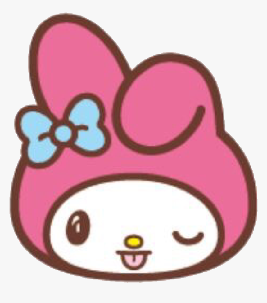 Sticker Emoji My Melody Clipart , Png Download - マイメロ 絵文字, Transparent Png