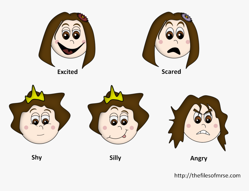 Different Emotions Clip Art, HD Png Download