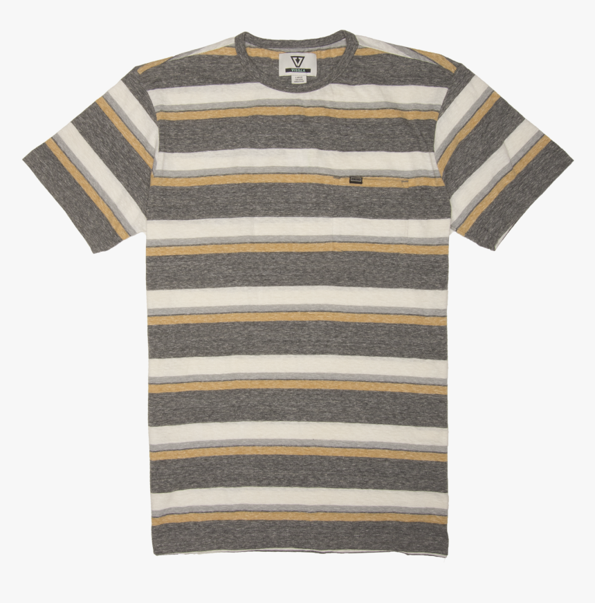 Transparent Yellow Shirt Png - Mens Yellow And White Striped Shirt, Png Download