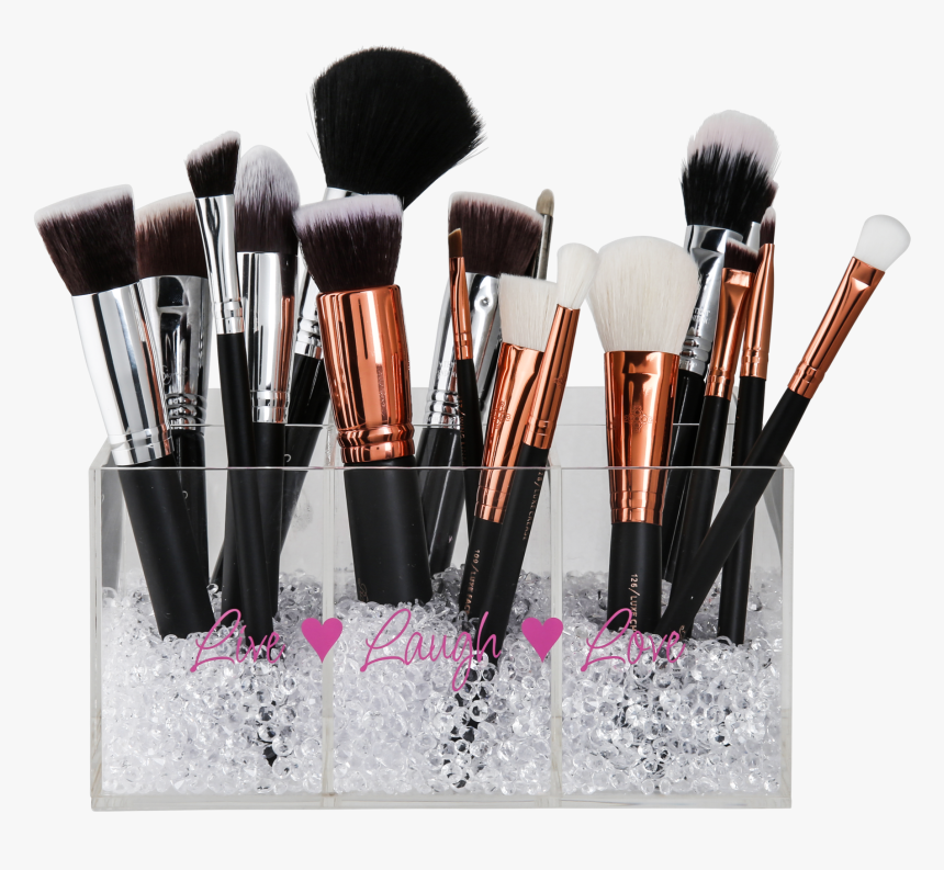Makeup Brush Holder With Sections, HD Png Download