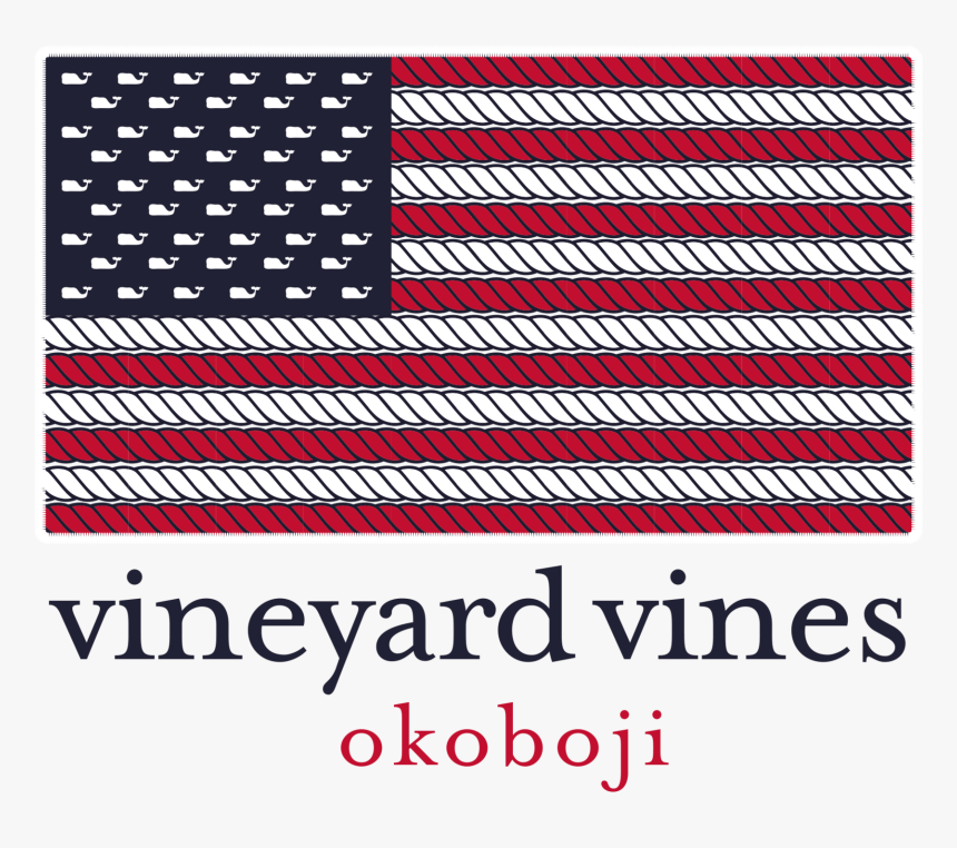Vineyard Vines Okoboji Usa Flag Tee , Png Download, Transparent Png