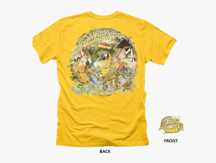 5 O Clock Somewhere T Shirt, HD Png Download