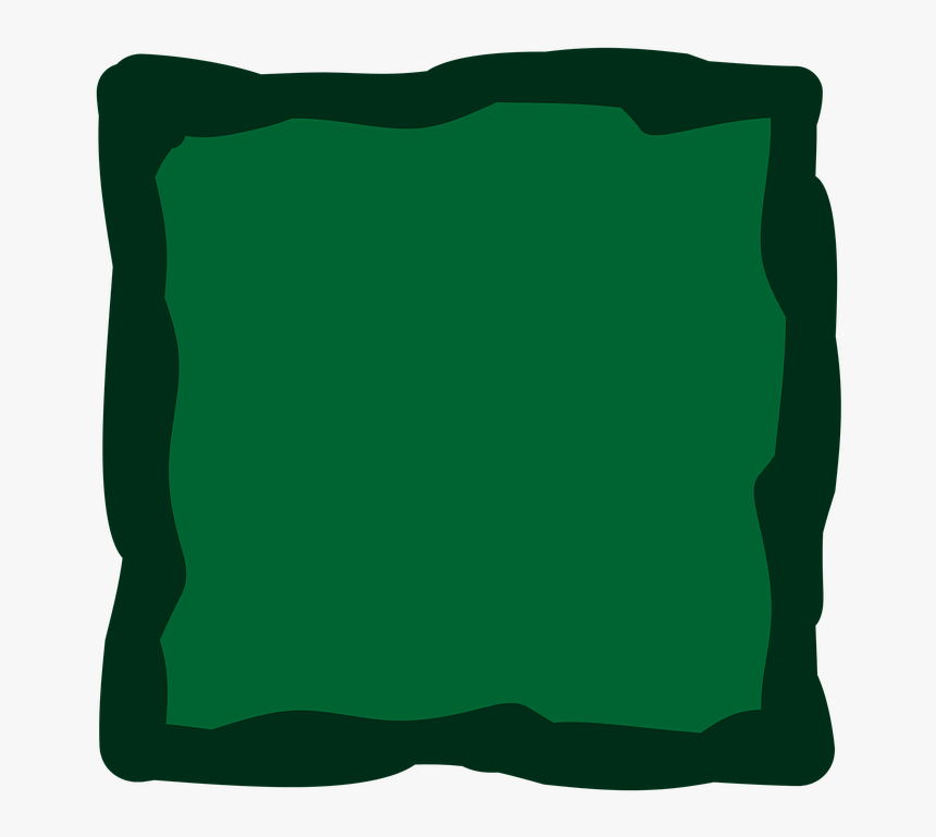 Dark Green, Frame, Album, Square, Border, Border Frame, HD Png Download