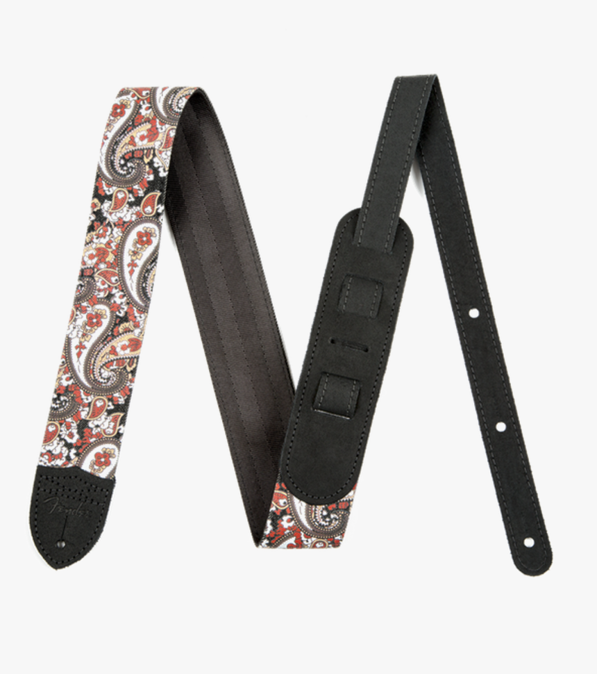 Fender Red Paisley Strap, HD Png Download