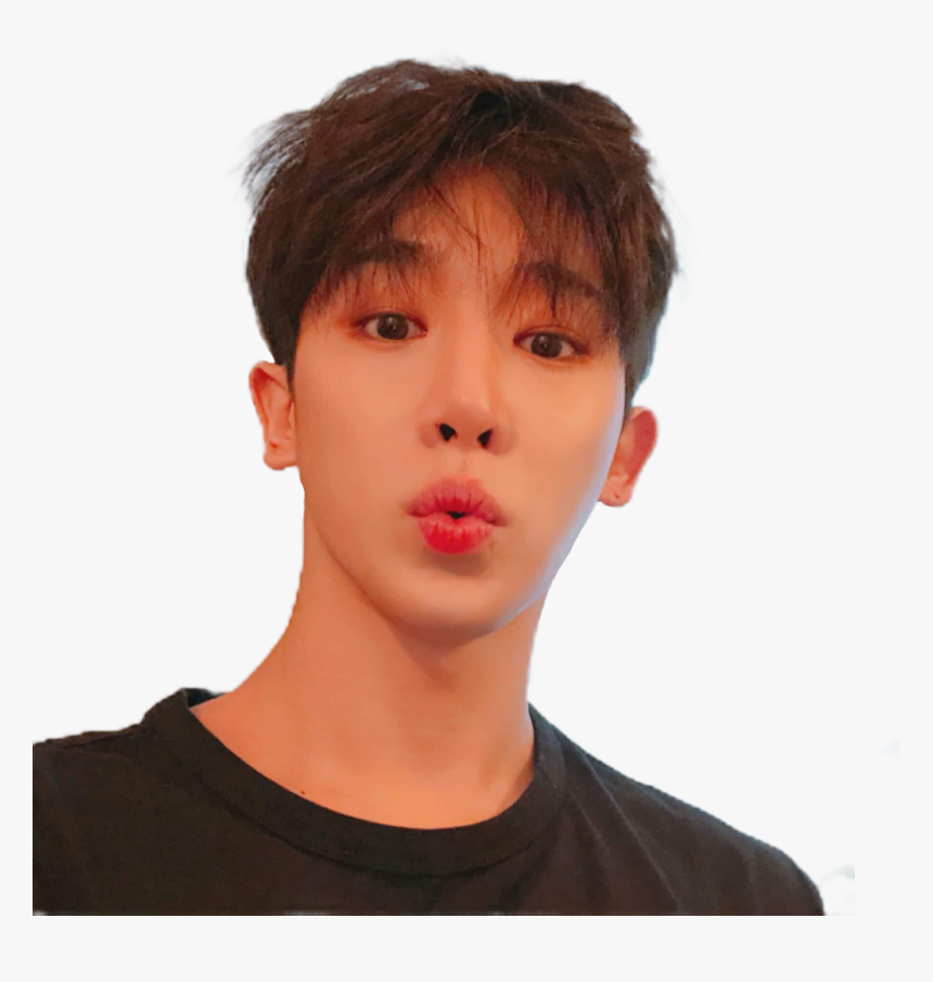 #wonho #monstax #freetoedit - Wonho Face Png, Transparent Png
