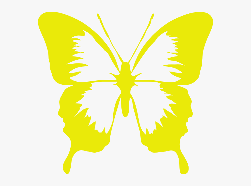 Gold Butterfly Clip Art At Clker - Epidermolysis Bullosa Awareness Symbol, HD Png Download