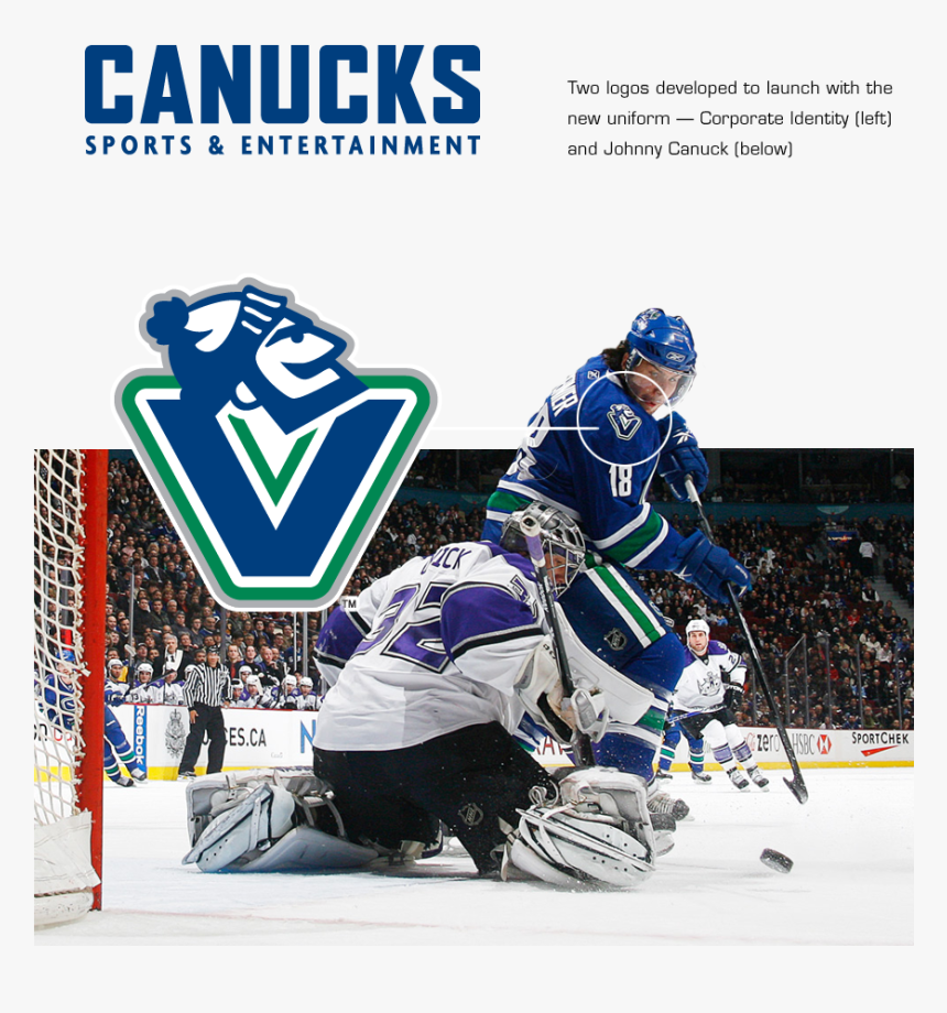 Jonescreative Portfolio Canuck1 - College Ice Hockey, HD Png Download
