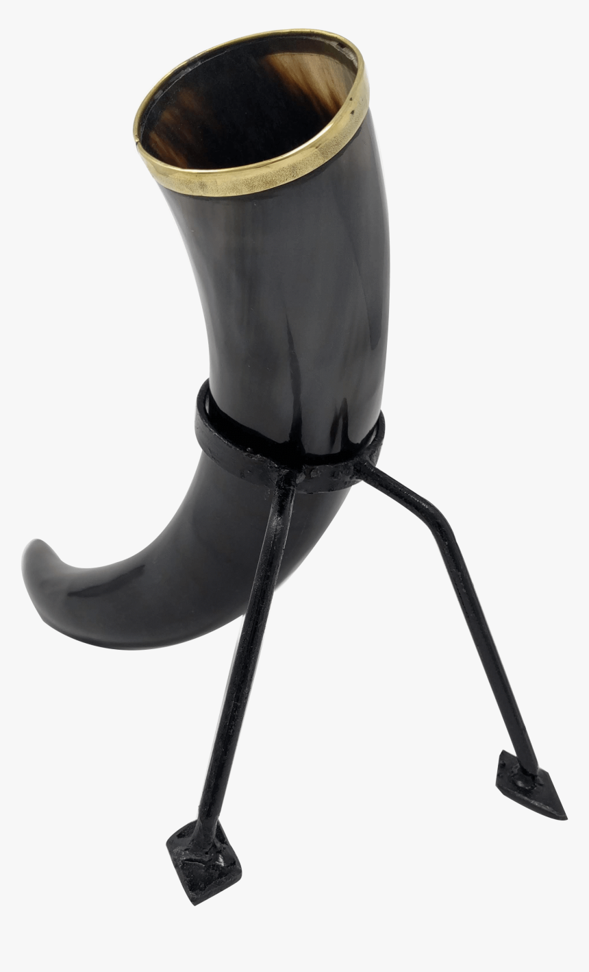 Metal 2-leg Stand For Large Drinking Horn 
 Class - Riding Boot, HD Png Download