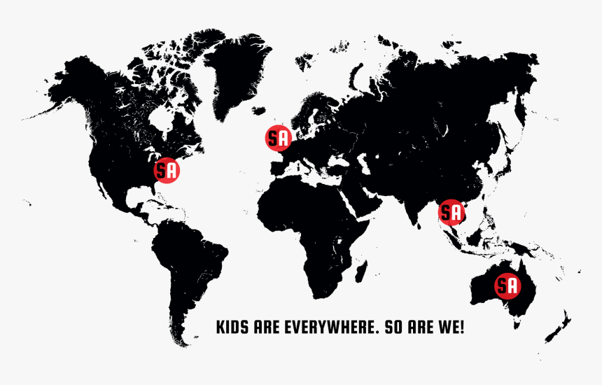 World Map Logo Vector, HD Png Download