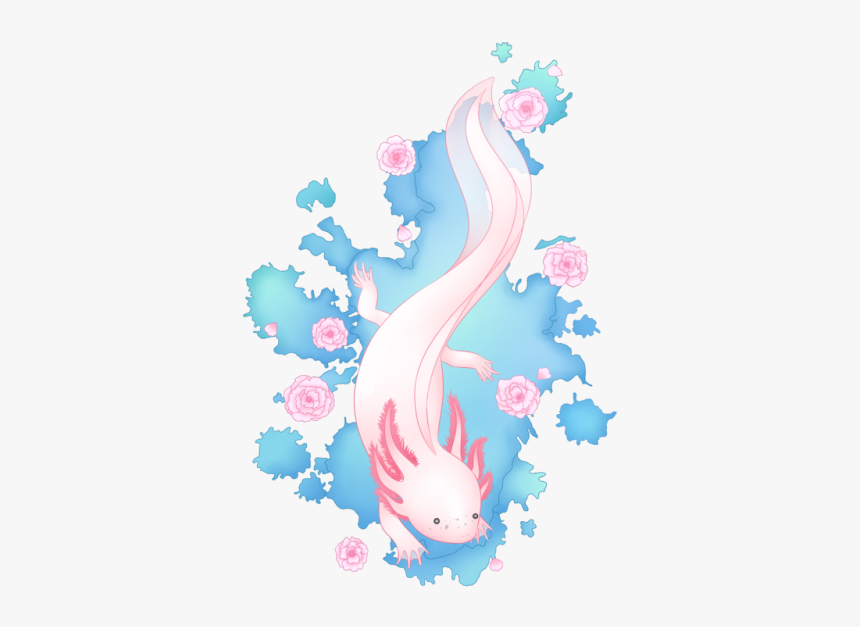 Axolotl Backgrounds, HD Png Download