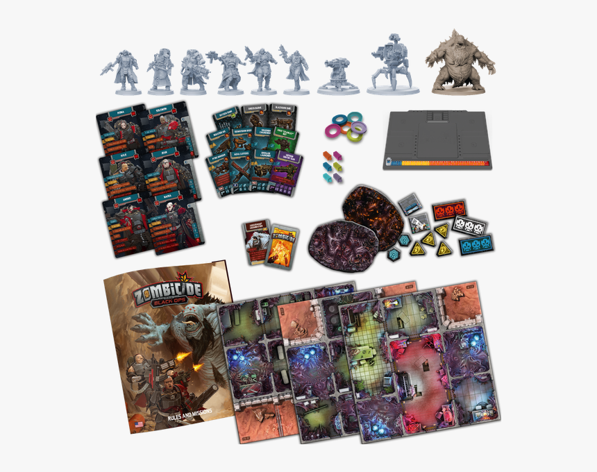 Zombicide Invader Black Ops, HD Png Download