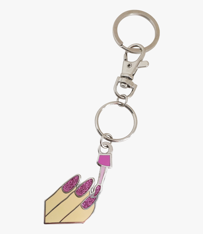 Nails Emoji Keychain - Keychain, HD Png Download