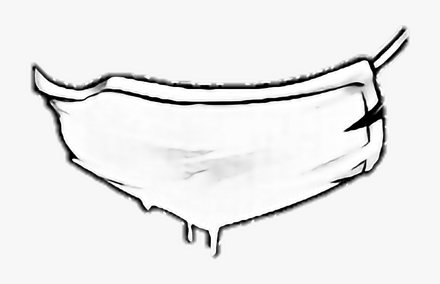 Surgical Mask - Monochrome, HD Png Download