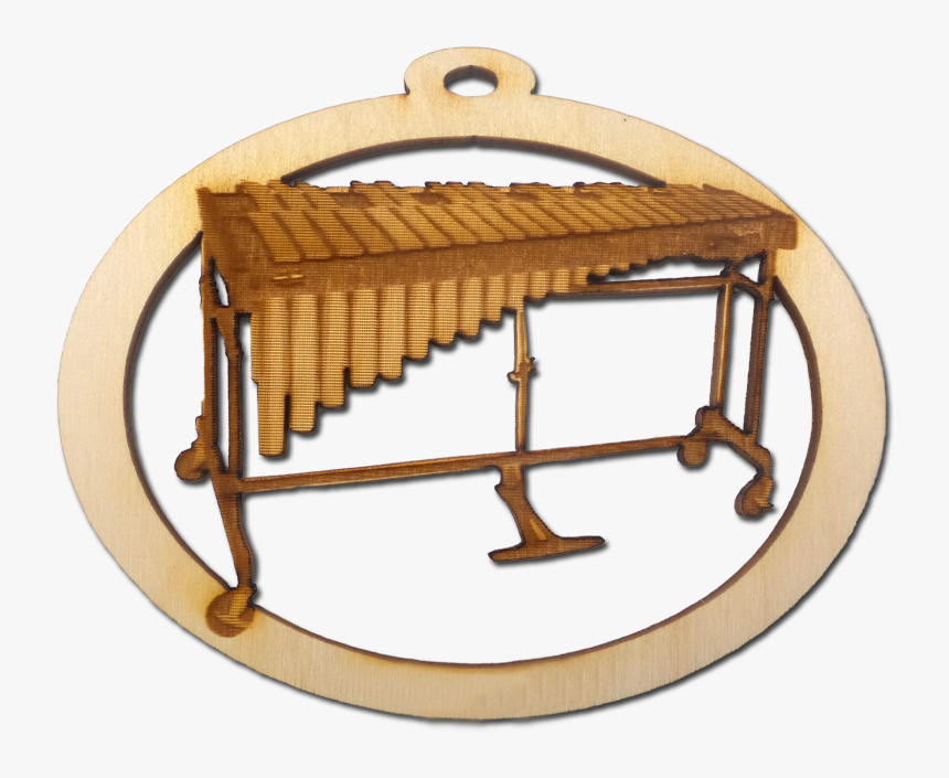Personalized Marimba Ornament - Bronze, HD Png Download