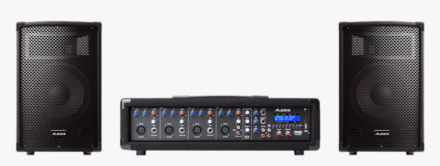 Transparent Sound System Png - Alesis Pa 80, Png Download