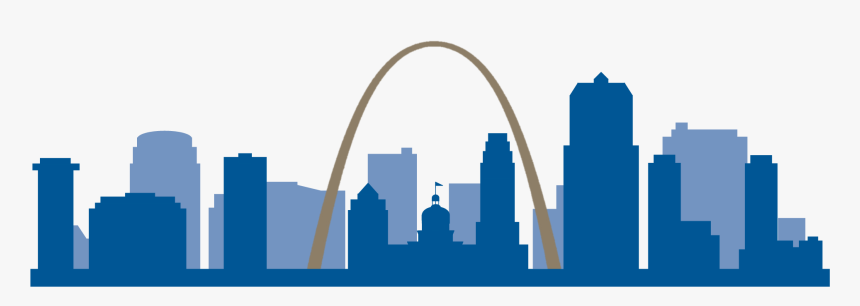Svg Black And White Stock Gateway Arch Area Business - St Louis Arch Png, Transparent Png