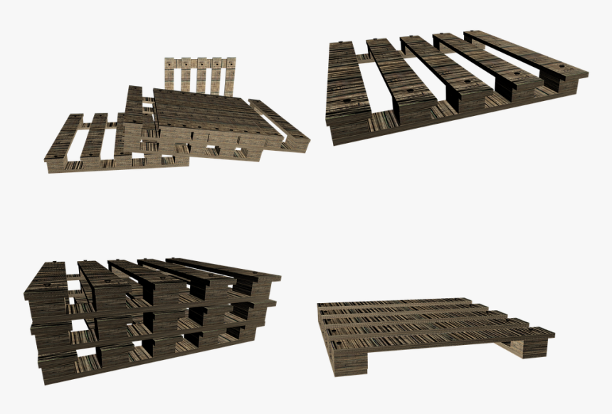 Pallets, Isolated, Wood, Weathered, Wood Png - Glockenspiel, Transparent Png