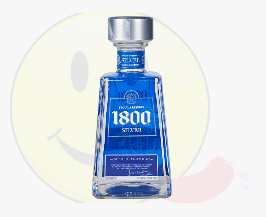 1800 Silver - Tequila 1800 Silver X 750 Ml, HD Png Download