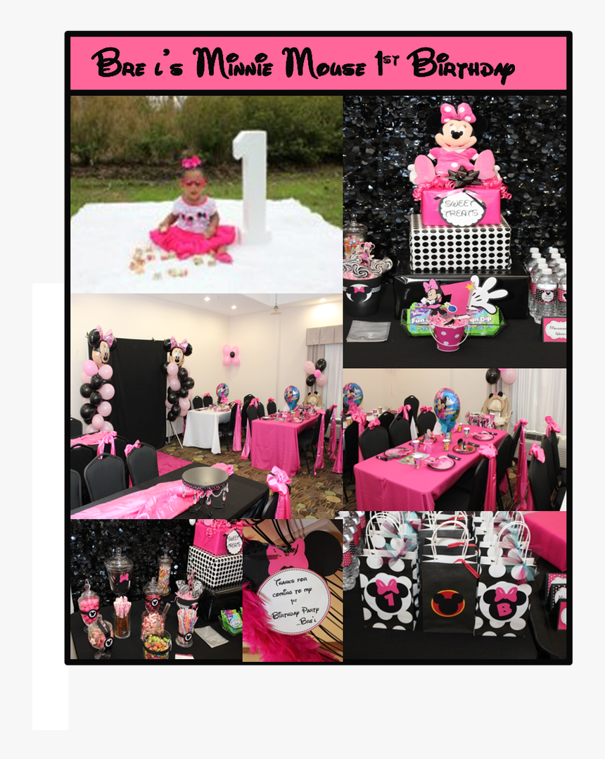 Minnie Mouse Birthday Png, Transparent Png