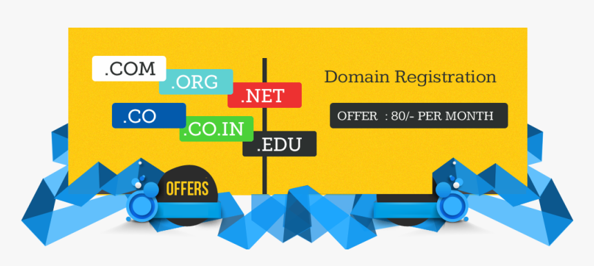 Domain Registration - Domain Registration Co Id, HD Png Download