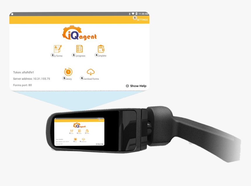 Hero-mobile - Realwear Hmt 1 Png, Transparent Png