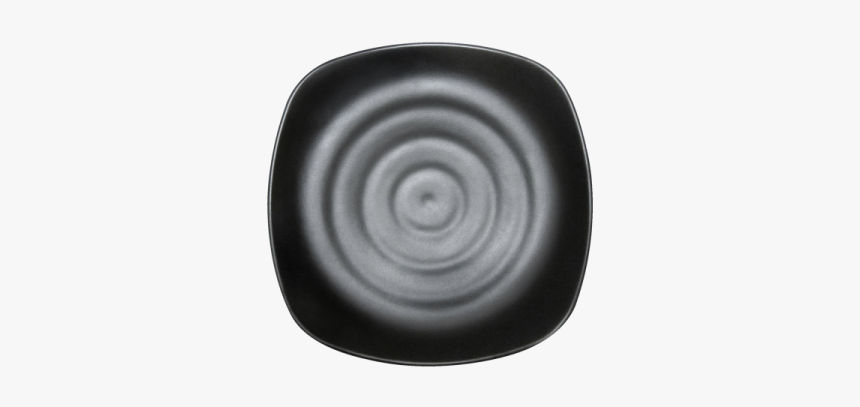 Jw1118 Square Plate Black - Plate, HD Png Download