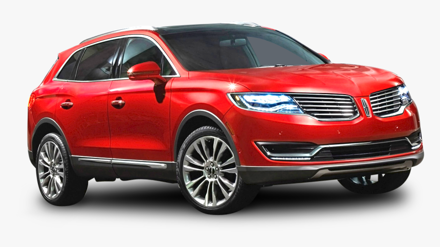 Red Lincoln Mkx Car Png Image - Black 2019 Lincoln Nautilus, Transparent Png