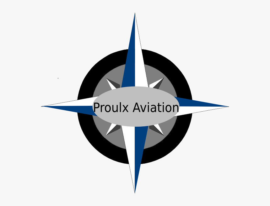 Proulx Compass Svg Clip Arts - Emblem, HD Png Download