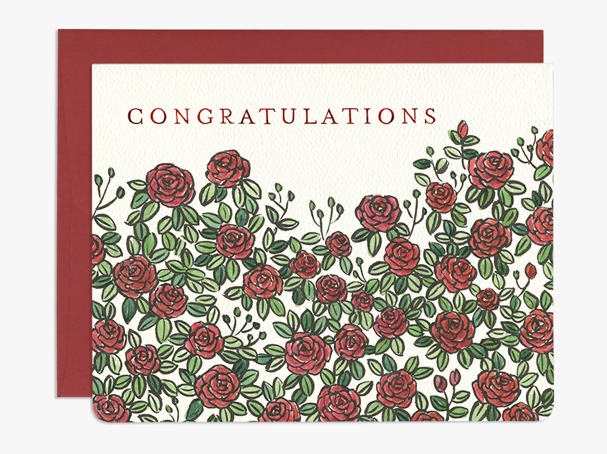Rose Tapestry Greeting Card - Rose, HD Png Download