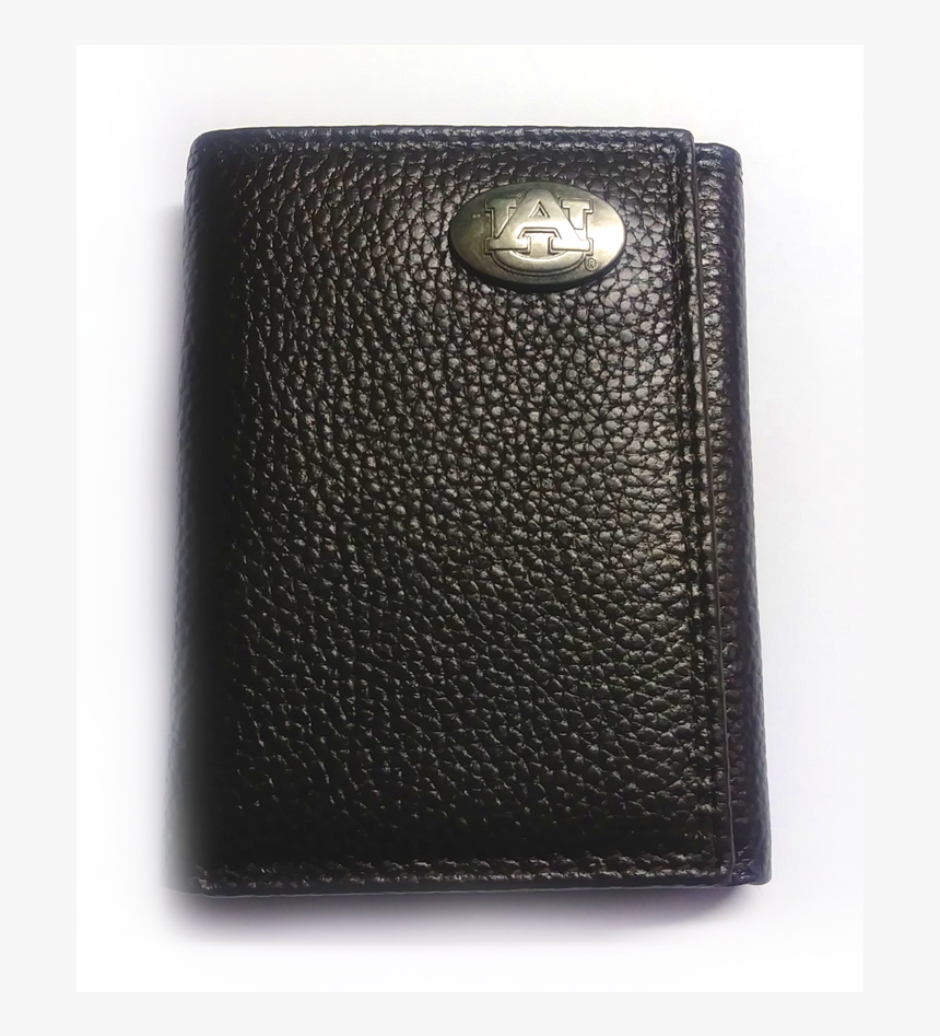 Brown Leather Tri-fold Wallet With Au Concho, HD Png Download