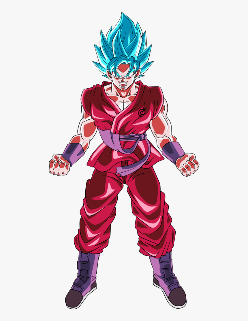Kaioken Goku God Db Legends, HD Png Download