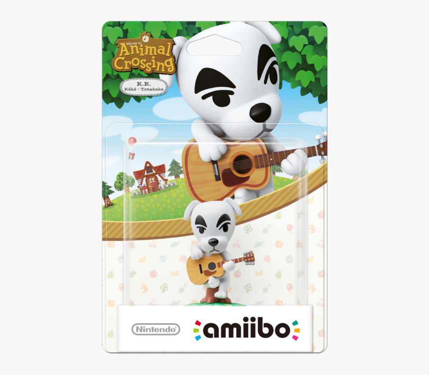 Animal Crossing Amiibo Kk Slider Packaging Europe - Amiibo Animal Crossing, HD Png Download